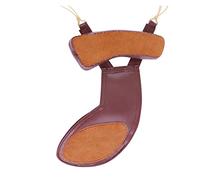 NYMFEA yaoqijie Violin Shoulder Rest Violin Chin Rest Large Violin Shoulder Pad Sheepskin Shoulder Pad Sheepskin Chin Pad Protector 3/4-4/4 lasting