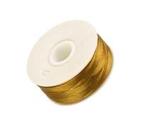 Nymo, Nylon Bead Weaving Thread Size D - Gold - 58.5m