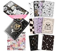 Nymora 12PCS Fantasy Theme Kindle Inserts + 50PCS Stickers, 6.9"x4.8" Cardstock Compatible With Kindle Paperwhite 11th 12th Gen, E-Reader Decor Accessory for Book Lovers