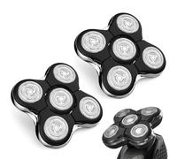 Nymora 2 Pack RX5/XR7000/XR1500 Shaver Replacement Heads Compatible with Remington RX5/XR7000/XR1500, 5 Dual Track Heads, Replacement Head for Remington Shaver