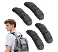 Nymora 4 Pack Shoulder Strap Pads - Extra Thick Memory Foam with Anti-Slip Grip | Universal Fit for Backpacks, Camera Bags, Luggage & Guitar Straps (Machine Washable)