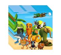 Nymora Italian Brain Rot Paper Napkins, 40PCS Disposable Funny Cartoon Serviettes for Parties Dining Home Events