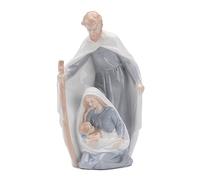 NYMYHE Ceramic Holy Family Statue, St. Joseph, The Virgin Mary and Jesus Figurine 10.6in Religious Sculpture Home Decoration Renaissance Collection TQGJNY57