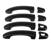 Nymzooi Side Door Handle T5 T6 for Caddy Van 2003-2015 8Pcs Covers Trim for Gloss Black Outer Door Handle