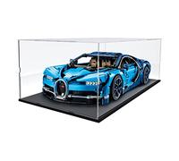 Nynelly Acrylic Display Case for 1/8 1/10 Scale Diecast Car, Clear Display Box for Collectible,Countertop Model Car Showcase for Lego 42143/42083/42096/42125 , Figure,Toy, 23.6x11.8x7.9 inch