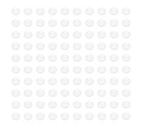 Nynkyon 100 Pcs Soft Close Dampers, Silicon Door Bumper, Door Slam Stopper,Clear Cupboard Door Stoppers, Wall Protector Self Adhesive Door Slam Stopper for Furniture Shock and Noise, 8 x 2mm