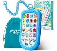 NYOBABE AAC Communication Device,Portable Stroke Rehab Equipment Speech Therapy Toys,Autism Sensory Equipment for Non Verbal,Sensory Toys for Autism Talking Aids,Autism Toys with Programmable