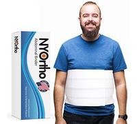 NYOrtho Bariatric Abdominal Binder,12-Inch Wide Elastic Belly Wrap for Plus-Size Men and Women,Post-Surgery Stomach Compression Garment for Hernia Surgery, Natural Birth, Abdominal Injuries
