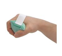 NYOrtho Hand Contracture Cushion 5" x 2.5" - 2-Pack Palm Grips for Stroke Recovery & Orthopedic Support - Latex-Free, Odor-Control, Sweat-Resistant, Machine Washable Palm Protector with Elastic Strap