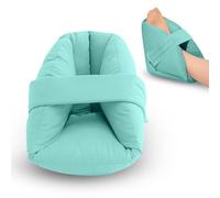 NYOrtho Heel Protector Pressure - 2 Ultra Soft Boots - 2 Double Layer Foot Pillows Pressure Sores - Heel Protectors Bed - Standard Bariatric Size - Extra Gentle Velvet Fabric