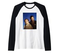 NYPD Blue Jimmy Smits Dennis Franz 1984 by Michael Grecco Raglan Baseball Tee