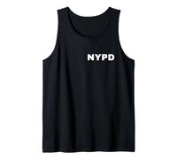 NYPD New York Police Department Uniform FRONT PRINT On Duty Tank Top