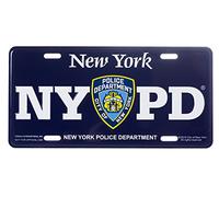 NYPD Novelty Souvenir License Plate - Official New York Police Department Merchandise