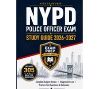 NYPD Police Officer Exam Study Guide 2026-2027: NYC DCAS Civil Service Test Prep | 3 Full Practice Exams, 305 Questions, Cognitive Domain Masterclass, JST Workout & Psych Interview Guide