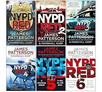 NYPD Red Series (1-6) Collection 6 Books Set By James Patterson