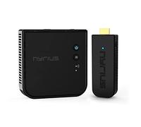 Nyrius ARIES Pro Wireless HDMI Transmitter and Receiver To Stream HD 1080p 3D Video From Laptop, PC, Cable, Netflix, YouTube, PS4, Drones, Pro Camera, To HDTV/Projector/Monitor (NPCS600)