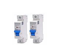 NYRXRYTCA 1/2/3/4 Pole Din Rail Mini Circuit Breaker Household Air Switch Distribution Box Mechanical Equipment Electronic Starter Protection Power Transformer(1p,4A)