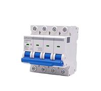 NYRXRYTCA 1/2/3/4 Pole Din Rail Mini Circuit Breaker Household Air Switch Distribution Box Mechanical Equipment Electronic Starter Protection Power Transformer(4p,4A)