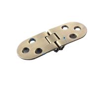 NYRXRYTCA Duty Folding Table Hinges Bronze Sewing Machine Flip Top Hinge Zinc Alloy 12Pcs
