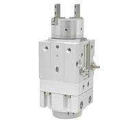 NYRXRYTCA MRHQ10 MRHQ16 MRHQ20 MRHQ25 Rotary Actuators Air Grippers Angular Style Pneumatic Cylinder 1Pcs(MRHQ20D-180S-N)