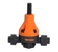 NYRXRYTCA Pipe ID 25mm 3/4" DN20 Safety Valve Back Pressure Manual Wheel PTFE Seat Union Type