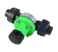 NYRXRYTCA Pipe ID 32mm 1" DN25 Safety Valve Back Pressure Manual Wheel PTFE Sealing Union Type