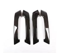 NYSAASDST 4Pcs Black Ash Wood Car ABS Interior Door Handle Trim for Toyota for Land for Cruiser for Prado FJ150 150 2010-2018 Car Interior Inside Handle