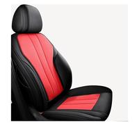 NYSAASDST Car Accessories For Nissan For Qashqai For J11 J10 For Kicks For Tiida For Leaf For X Trail T31 T32 Car Seat Covers Accessories Waterproof(Black red 5 Seat)