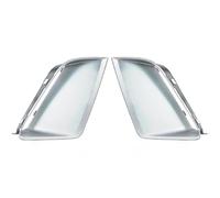 NYSAASDST Car Front ABS Plating Bumper For RS7 2014 2015 2016 2017 2018 Fog Light Border Frame Fog Lamp Trim Shell Car Rear Tail Stop Light(1pair)