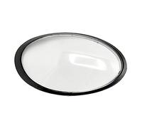 NYSAASDST Car Headlights Lampshade Car Front Headlight Lens Cover For For 911 For Targa/For Carrera Headlamp Shell Transparent Lampshade Black(Left)