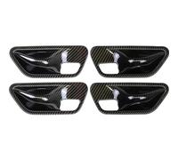 NYSAASDST Car Interior Door Handle 4PCS ABS Car Door Inner Handle Bowls Cover Trim Decoration for BMW F30 F36 3GT F34 3 4 Series 2013-2019 Car Accessories(2 Set)