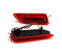 NYSAASDST Car Rear Light Assemblies For Toyota For Corolla 2011-2013 LED Rear Bumper Light With Service Brake Tail Car Accessories Trailer Tail Light(Black and red)