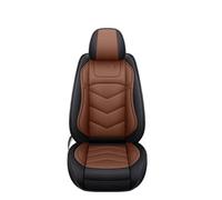 NYSAASDST Car Seat Cover Sets Car Seat Cover Leather For All Model For Fusion For Edge For Tourneo For Kuga For Mustang Car Seat Protectors(Black coffee)
