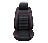NYSAASDST Car Seat Cover Sets Car Seat Cover Leather For Kia For Rio For Sorento For Cerato For Soul For Optima For Opirus For Borrego VQ Car Seat Protectors(Black Red 4pcs)