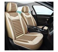 NYSAASDST Car Seat Cover Sets For BMW For G30 All Model For X3 X1 X4 X5 X6 Z4 E60 E84 E83 E70 F30 F10 F11 F25 F15 F34 E46 E90 E53 G30 E Car Seat Cover Linen Fiber(Beige)