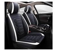NYSAASDST Car Seat Cover Sets For Infiniti All Models For FX EX JX G M QX50 QX56 Q50 Q60 QX80 ESQ FX35 QX70 Q70L QX50 QX60 Car Seat Cover Leather Accessory(White Black)