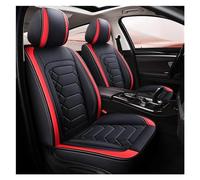 NYSAASDST Car Seat Cover Sets For Infiniti All Models For FX EX JX G M QX50 QX56 Q50 Q60 QX80 ESQ FX35 QX70 Q70L QX50 QX60 Car Seat Cover Leather Accessory(Black Red 4pcs)