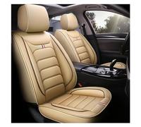 NYSAASDST Car Seat Cover Sets Universal Car Seat Covers For Venza For Jazz For Stream For Fit For Freed Car Seat Protectors(Beige)