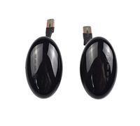 NYSAASDST Dynamic Turn Signal Light 1Pair For Mercedes For Benz For Smart W450 W452 A-Class W168 Vito W639 W447 For Citan W415 LED Car Side Marker Lights Repeater Signal Lights(Dynamic Black)