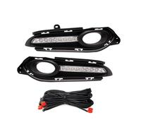NYSAASDST Fog Lamp Light For HR-V HRV For VEZEL 2015-2018 LED Light Bar DRL Daylight Day Time Running Fog Lamp Cover W/Wiring Set