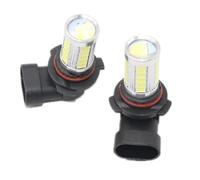 NYSAASDST Fog Light Lamp Car-styling Front Bumper LED Fog Lamp Light + Wire Harness + Grille Cover For VW For Touran 2002 2003 2004 2005 2006 LED Fog Light(Pair led bulbs)