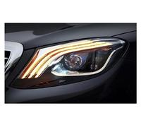NYSAASDST For Benz For S Class For W222 W223 For S320 S350 2014-2018 Car Head Lamp LED Headlight DRL Dynamic Signal Transparent Lampshade