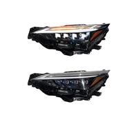 NYSAASDST For Lexus For NX350h For NX350 2022-2023 Car Lights LED Headlight Assembly Dynamic Turn Signal One Set Transparent Lampshade