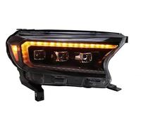 NYSAASDST For Ranger 2016-2021 Car Lights LED Headlights Head Lamp DRL Dynamic Turn Signal Auto Accessories Transparent Lampshade