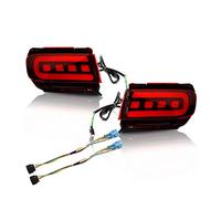 NYSAASDST For Toyota For Land Cruiser For Prado 150 LC150 FJ150 GRJ150 10-19 Bumper Reflector Lights Tail,Brake &Rear Fog Lamps Turn Stop Indicator Lamps(Red Lens)