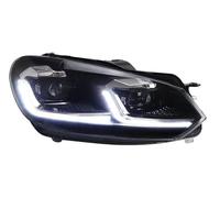 NYSAASDST For VW For Golf 6 For MK 6 2010-2012 Car Styling LED Headlight DRL Dynamic Signal Head Lamp Bi-Xenon Beam Accessories Transparent Lampshade(Full LED)
