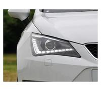 NYSAASDST Headlamp Car Headlamp Lens For Seat For ibiza 2012-2017 Plastic Cover Transparent Shell Headlight Glass Replace The Lampshades(Right side)