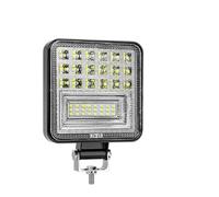 NYSAASDST Headlight Clear Cover 12V/9-30V Led Work Light Square Spotlight/floodlight 48W/126W Car Headlight For Truck Off Road SUV Night Driving Fog Lamp(B-1pc-9-30v-126W)