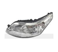 NYSAASDST Headlight Clear Cover For Citroen C4 C-Triomphe For C-Quatre Pallas 2004-14 Head Light Lamp Headlamp Front Assembly Headlight(Black Ground LH)
