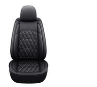 NYSAASDST Leather Car Seat Cover For Hyundai I30 Ix35 For Creta For Kona I40 For Solaris I20 For Tucson 2019 2021 For Santa Fe For Elantra For Accent Seat Protector(Black)